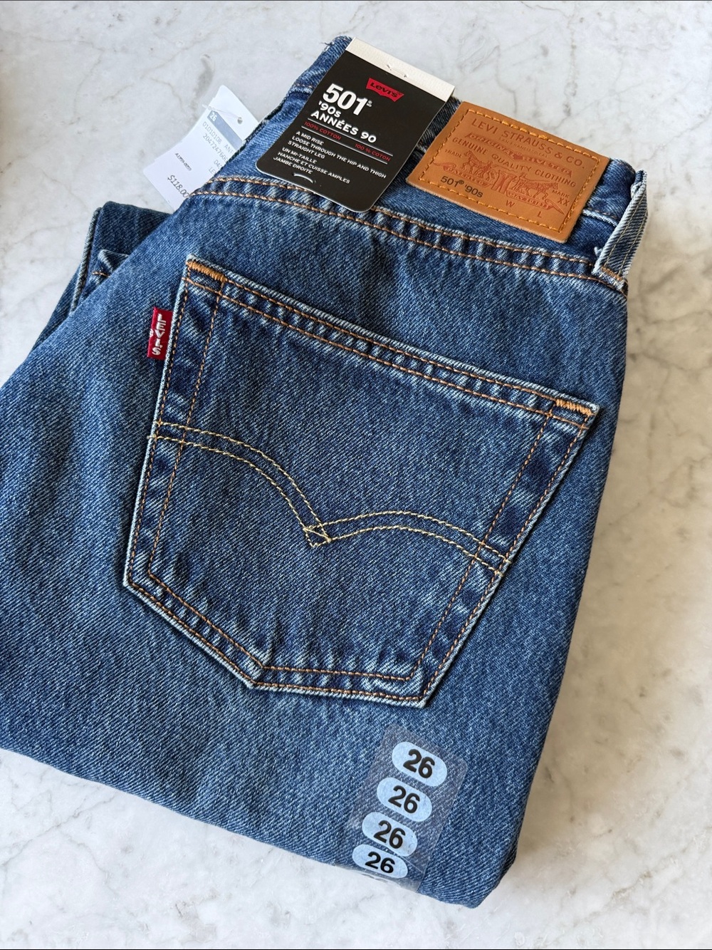 Levi's 501® Women's Straight Leg Jeans - Classic Blue Denim